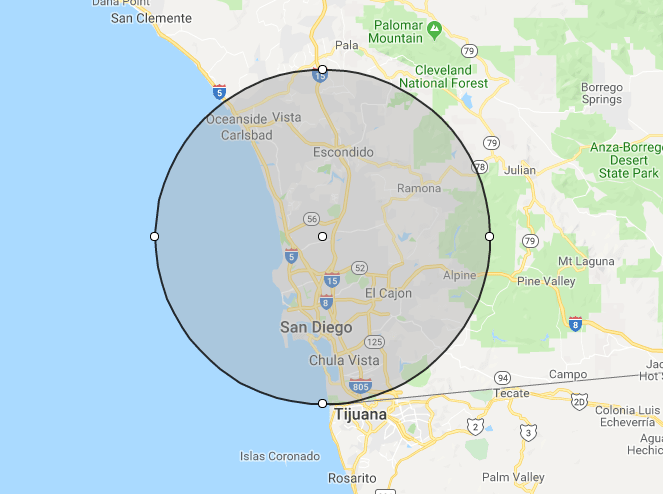water damage restoration service areas in san diego county